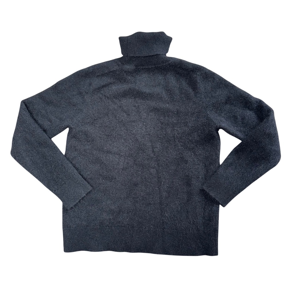 Quince Turtleneck Sweater Womens Size M Black Excellent 100% Cashmere - Picture 6 of 6